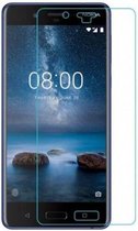 Display Screenprotector Tempered Glass 9H (0.3MM) / Gehard Glas / Shock Absorbing voor Nokia 8 (5.3'')