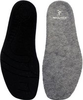 Secutex Standaard Inlegzool Unisex Grijs Maat 47/48