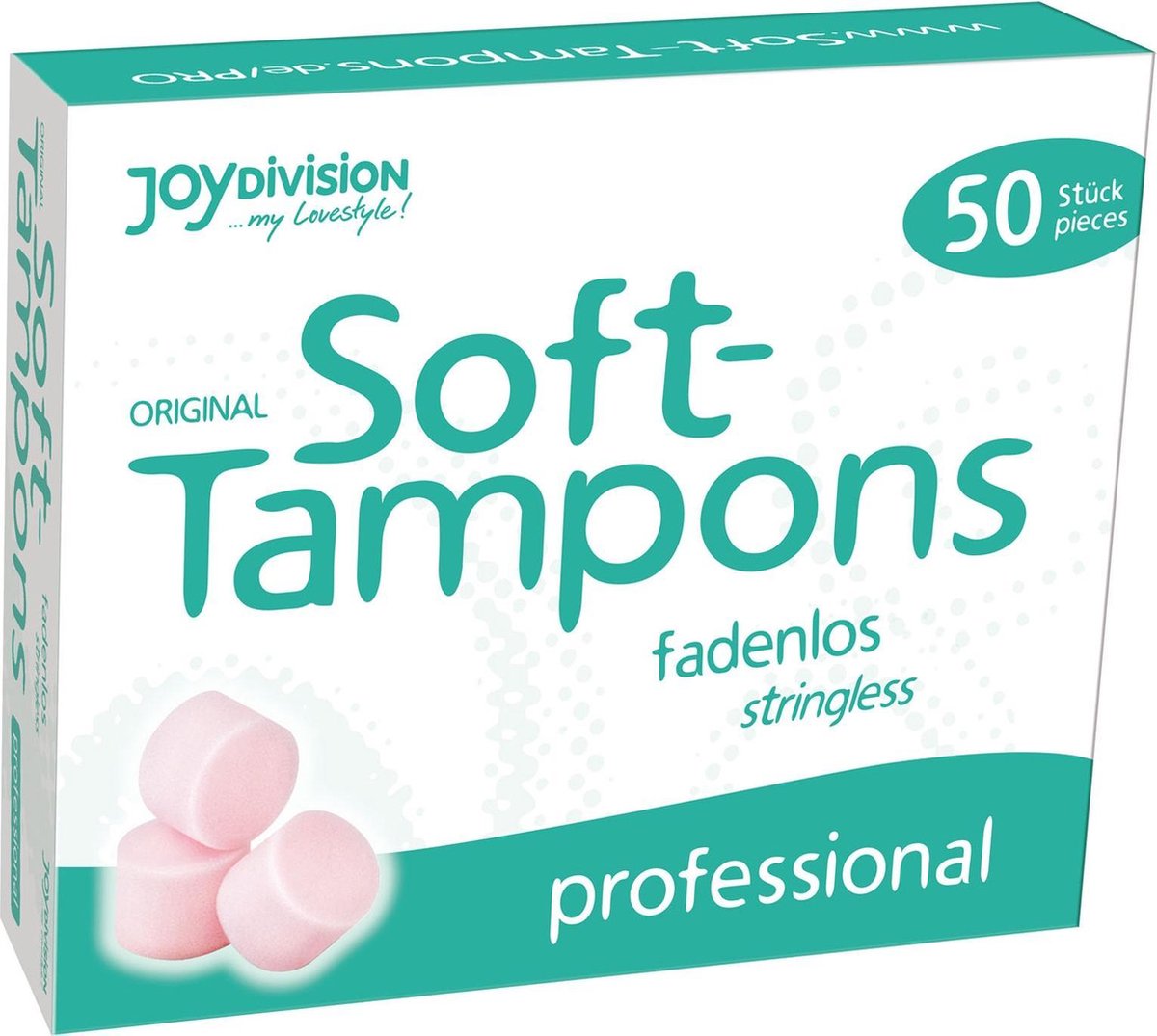 Soft-Tampons Professional - 50 Stuks