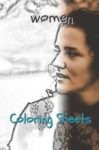Woman Coloring Sheets