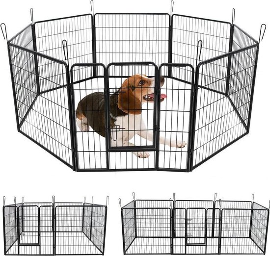 voorwoord Conceit pakket Hondenren 8 Kennelpanelen - Puppy Ren Puppykennel Groot Kennel Hond Kat  Hondenkennel -... | bol.com