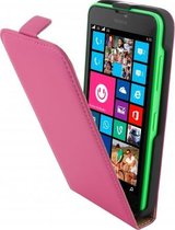 Mobiparts - roze premium flipcase - Nokia Lumia 630 / 635