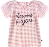 Ducky Beau - Baby T-shirt Pink Check - Maat 86