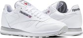 Reebok Classics Leather Sneakers voor Meisjes - Wit/Grijs - Maat 37.5