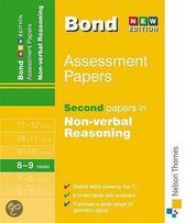 Bond Second Papers In Non-Verbal Reasoning 8-9 Years