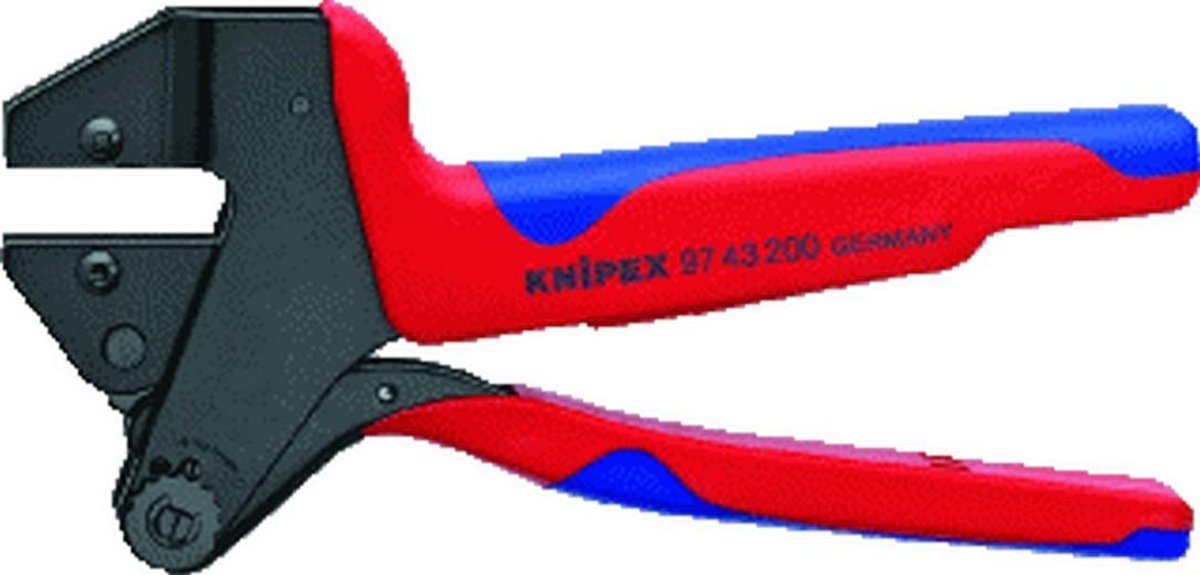KNIP perskabelschoentang 9743, 0.5 - 25mm\xb2, le 200mm, uitv/bed hand