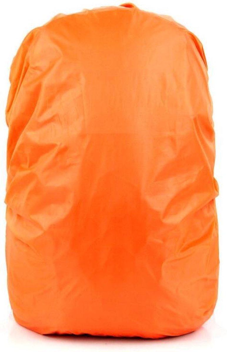 KELERINO. Regenhoes - Rugzak Cover - Travelbag - 35 Liter - Oranje