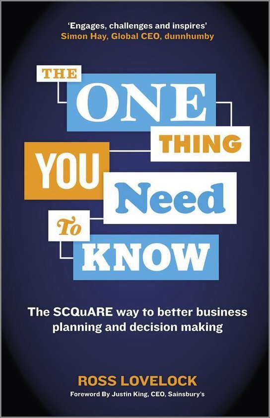 The One Thing You Need to Know - cover