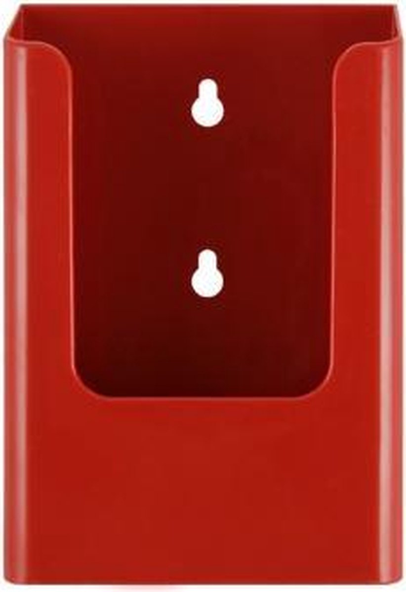 Folderhouder magnetisch A6 (staand/rood)