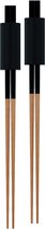 Zak!Designs Chopsticks - incl. Stokjeslegger - Set van 2 Stuks - Ø 24 cm - Zwart