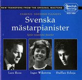 Inger Wikström, Staffan Scheja, Lars Roos - Famous Swedish Pianists (CD)