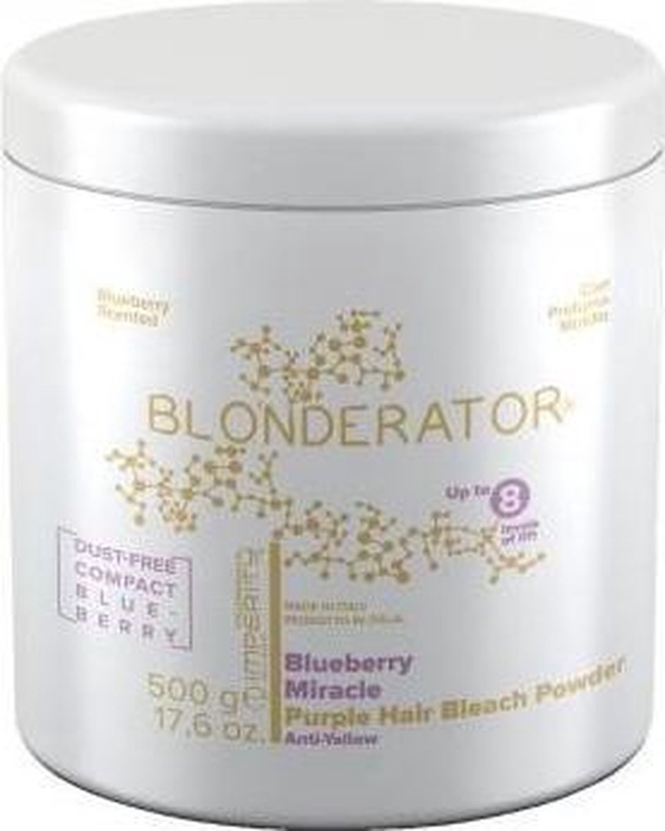 Blonderator Blueberry Miracle Purple Hair Bleach - 500gr - Blondeerpoeder