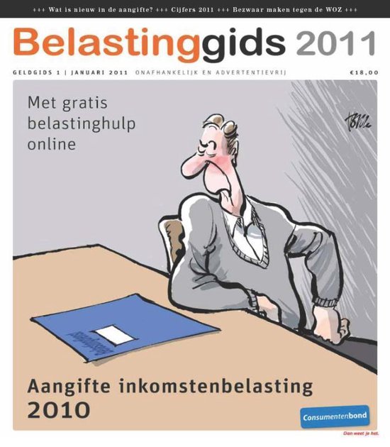 Cover van het boek 'Belastinggids / 2011 2011' van M. Langbroek