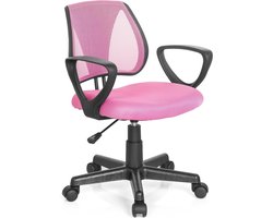 Kinder bureaustoel KIDDY CD netstof pink hjh OFFICE