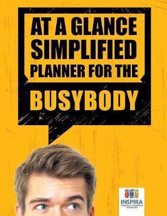 At A Glance Simplified Planner for the Busybody - cover