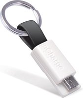 Incharge Mini Micro-USB kabel - Wit en Zwart