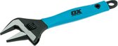 OX Pro Verstelbaar Moersleutel Met Brede Bek 200mm