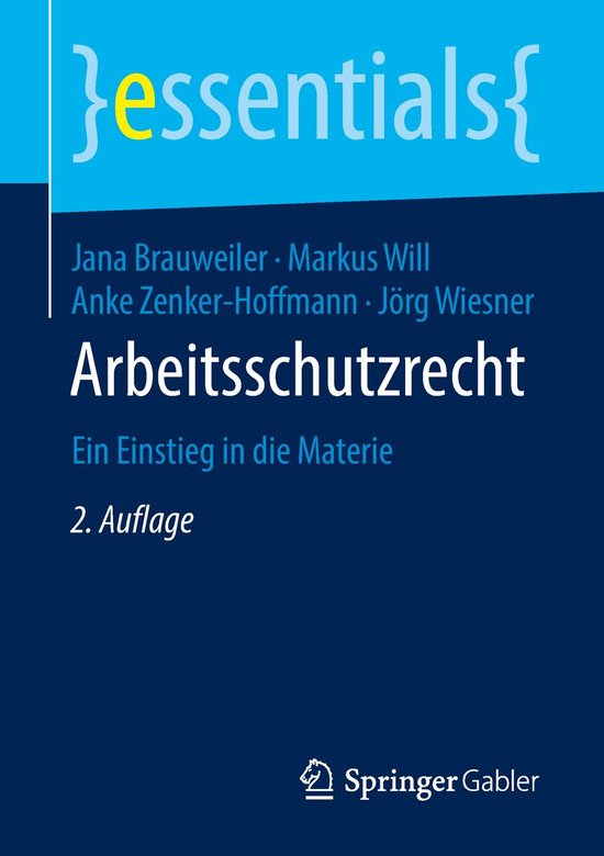 essentials - Arbeitsschutzrecht - cover
