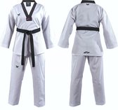 Tusah WTF Taekwondo Pak Plain zwart 160cm