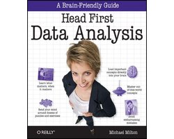 Omslag van Head First Data Analysis