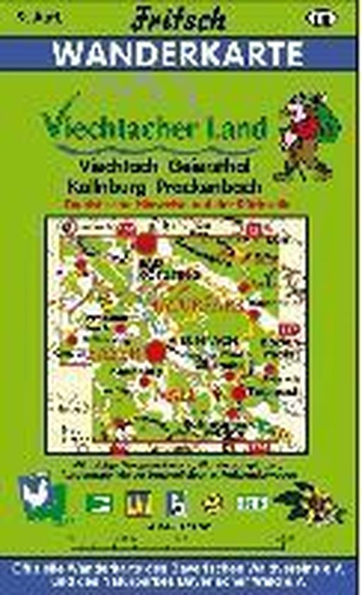 Viechtach 1 : 35 000. Fritsch Wanderkarte - cover