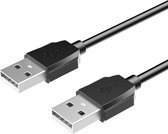 USB 2.0 USB A male - USB A male 1.5 meter - Zwart