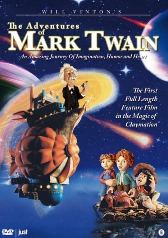 Cover van de film 'The Adventures of Mark Twain'