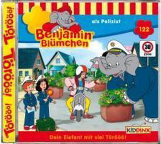 Benjamin Blümchen 122 als Polizist - cover