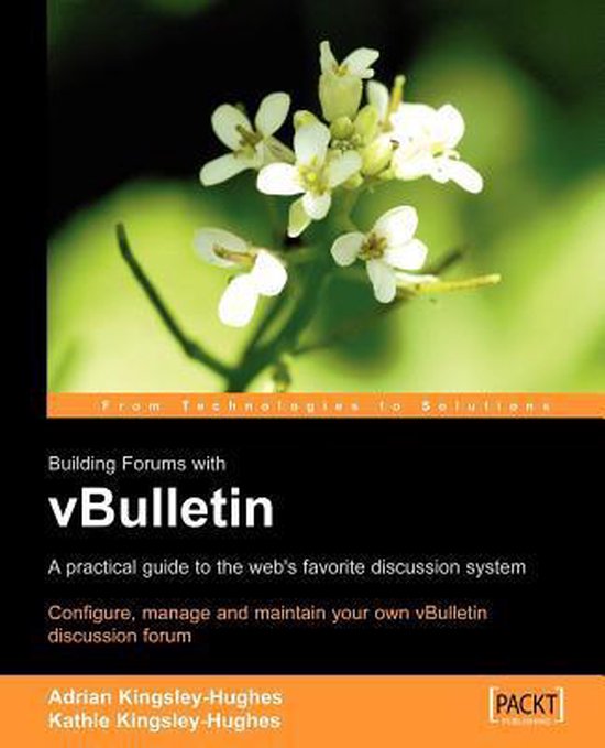 Building Forums with vBulletin - cover