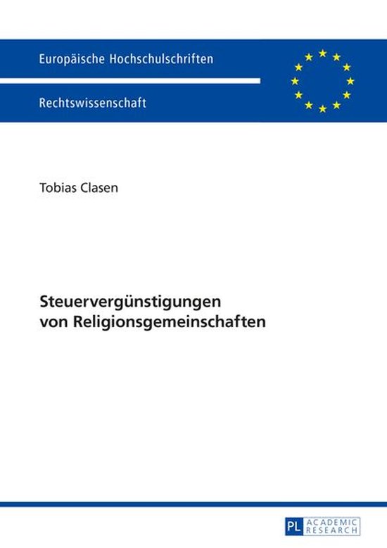 Europaeische Hochschulschriften Recht 5654 - Steuerverguenst ... - cover
