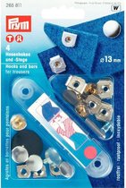 Prym Broekhaken en-Staafjes 13 mm 4 stuks