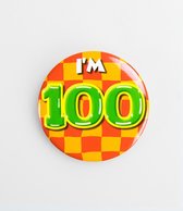 Button klein - I'm 100