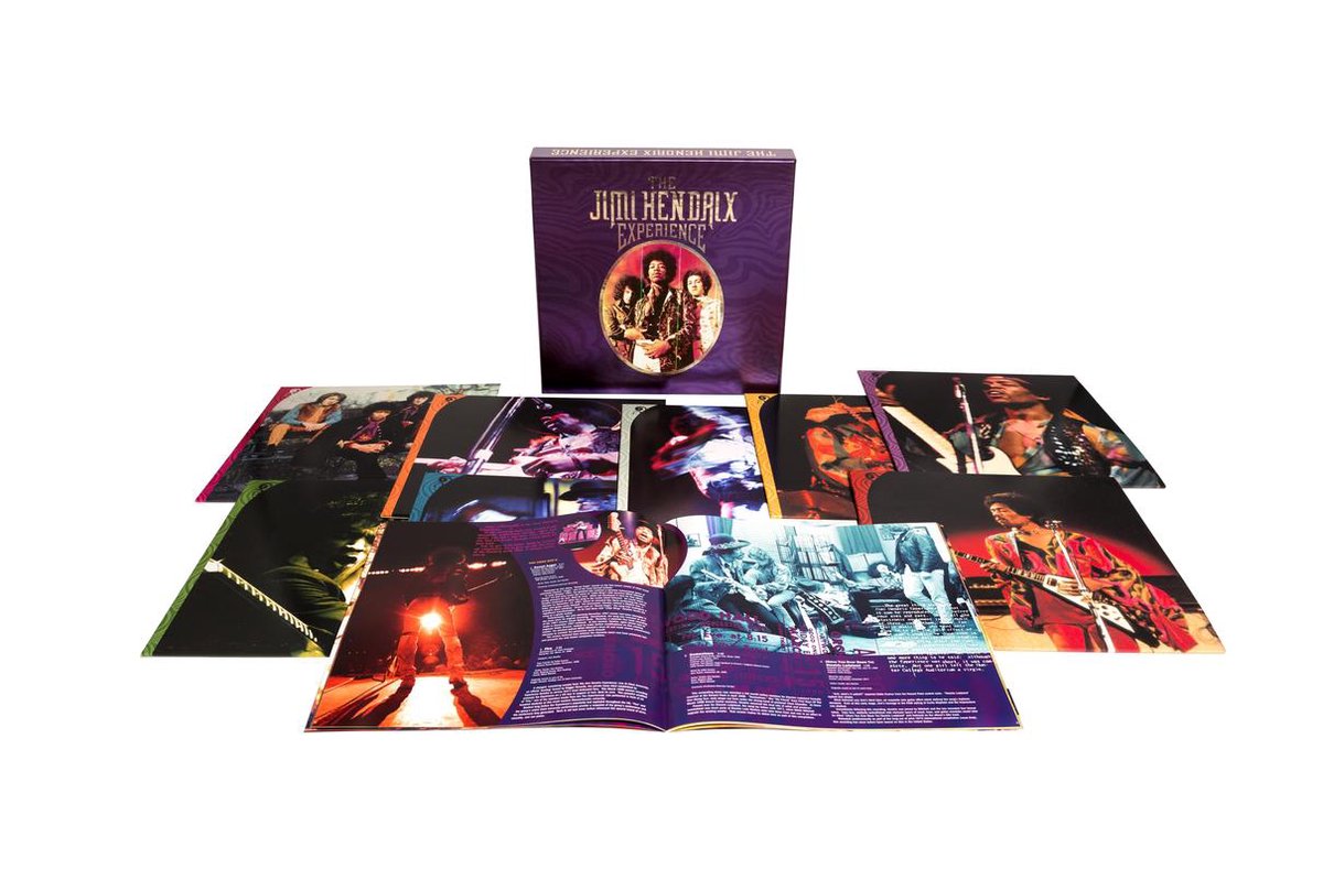 Jimi Hendrix Experience Box Set - 8 LP's met concert- en studio