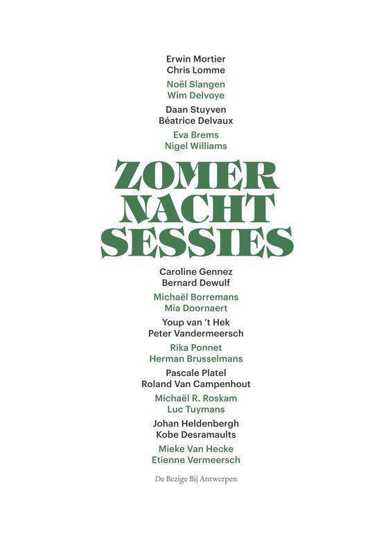 Zomernachtsessies