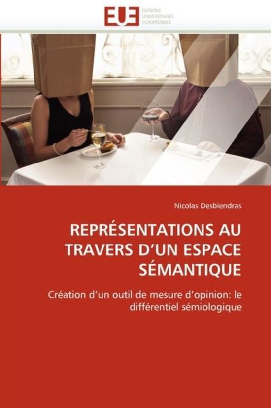 REPRÉSENTATIONS AU TRAVERS D'UN ESPACE SÉMANTIQUE - cover