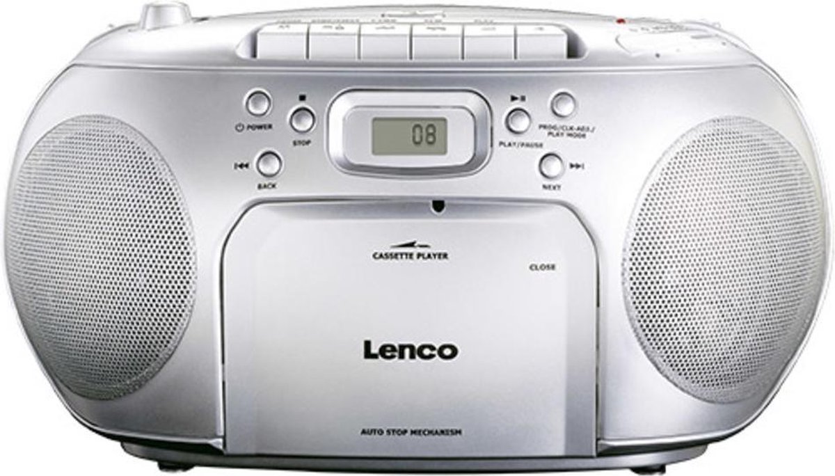Lenco SCD-410SI - Radio Cassette - CD-speler | bol.com
