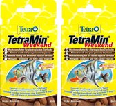 Week-end Tetramin 20 pcs 2 packs de nourriture de vacances