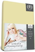 Bed-fashion jersey hoeslaken Vanille - 200 x 210 cm - Vanille