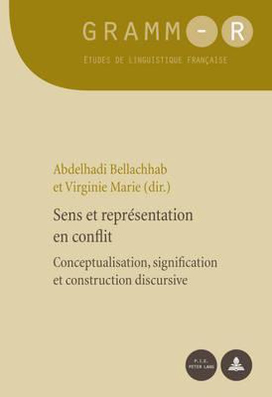 Sens Et Representation En Conflit - cover