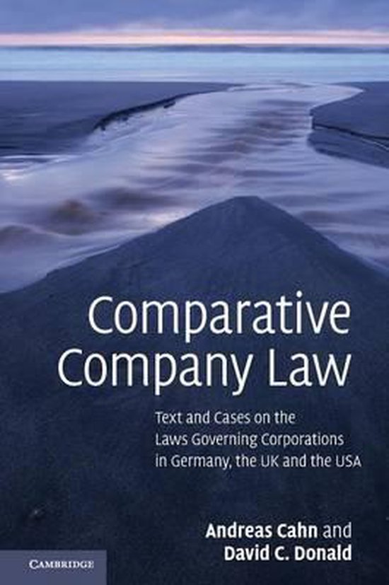 Comparative Company Law - cover