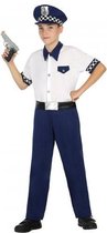 Politie officier kostuum voor kinderen - Verkleedkleding - Maat 110/128