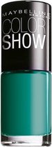 Maybelline Colorshow Urban Turquoise 120 - nagellak