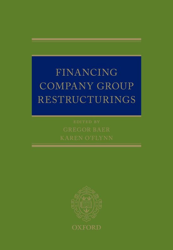 Financing Company Group Restructurings - cover