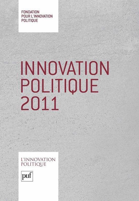 Innovation politique 2011 - cover