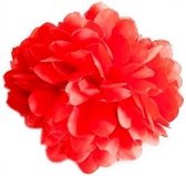 Spaanse haarbloem rood - bloem bij flamenco jurk -