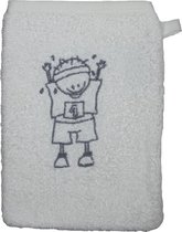 Rub & Rutje wit  kidswashandje