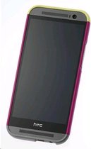 HTC Double Dip Hard Shell HC V940 HTC One (M8) / M8s Pink/Yellow