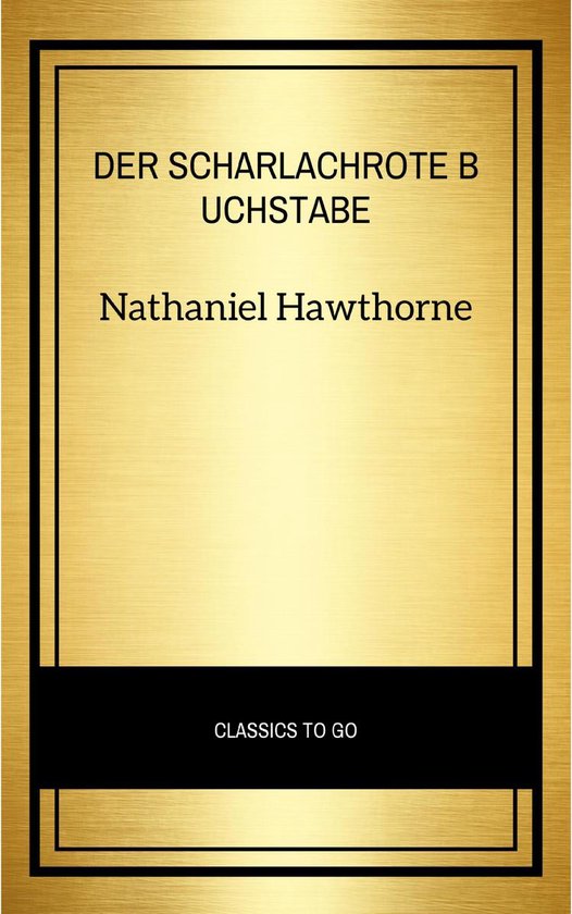 Der scharlachrote Buchstabe - cover