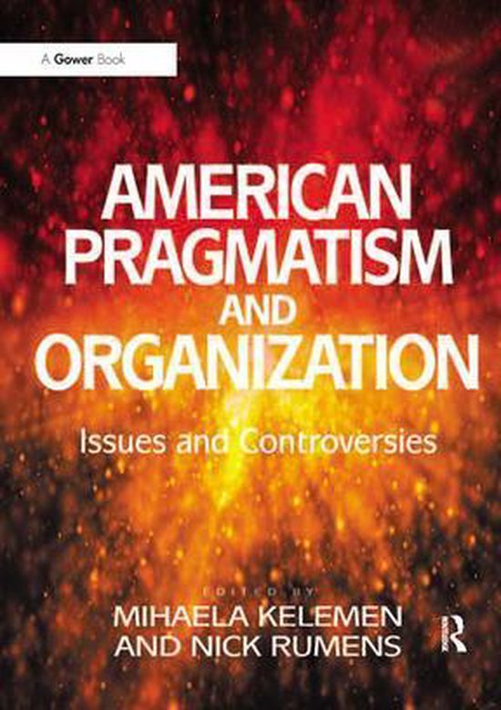 American Pragmatism and Organization - cover