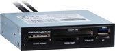 Inter-Tech CI-01 geheugenkaartlezer Intern Zwart USB 3.2 Gen 1 (3.1 Gen 1)